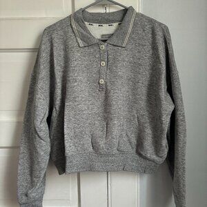Madewell MWL cropped cotton sweatshirt